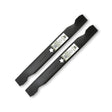 TERRE 41-AYP-23-0004-QTY2 two-pack high lift mower blades with 5-point star center holes