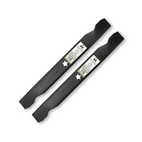 TERRE 41-AYP-23-0004-QTY2 two-pack high lift mower blades with 5-point star center holes