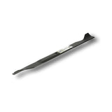TERRE 46-inch high-lift mower blades 2-pack - side profile