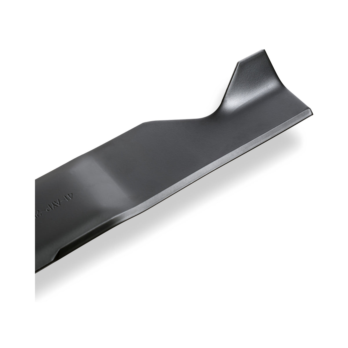 TERRE 46-inch high-lift mower blades 2-pack - blade tip and lift detail