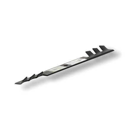 TERRE 48-inch toothed-mulching mower blades 3-pack - side profile