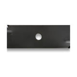 TERRE 48-inch toothed-mulching mower blades 3-pack - center-hole product view
