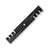 TERRE 48-inch toothed-mulching mower blades 3-pack - bottom product view