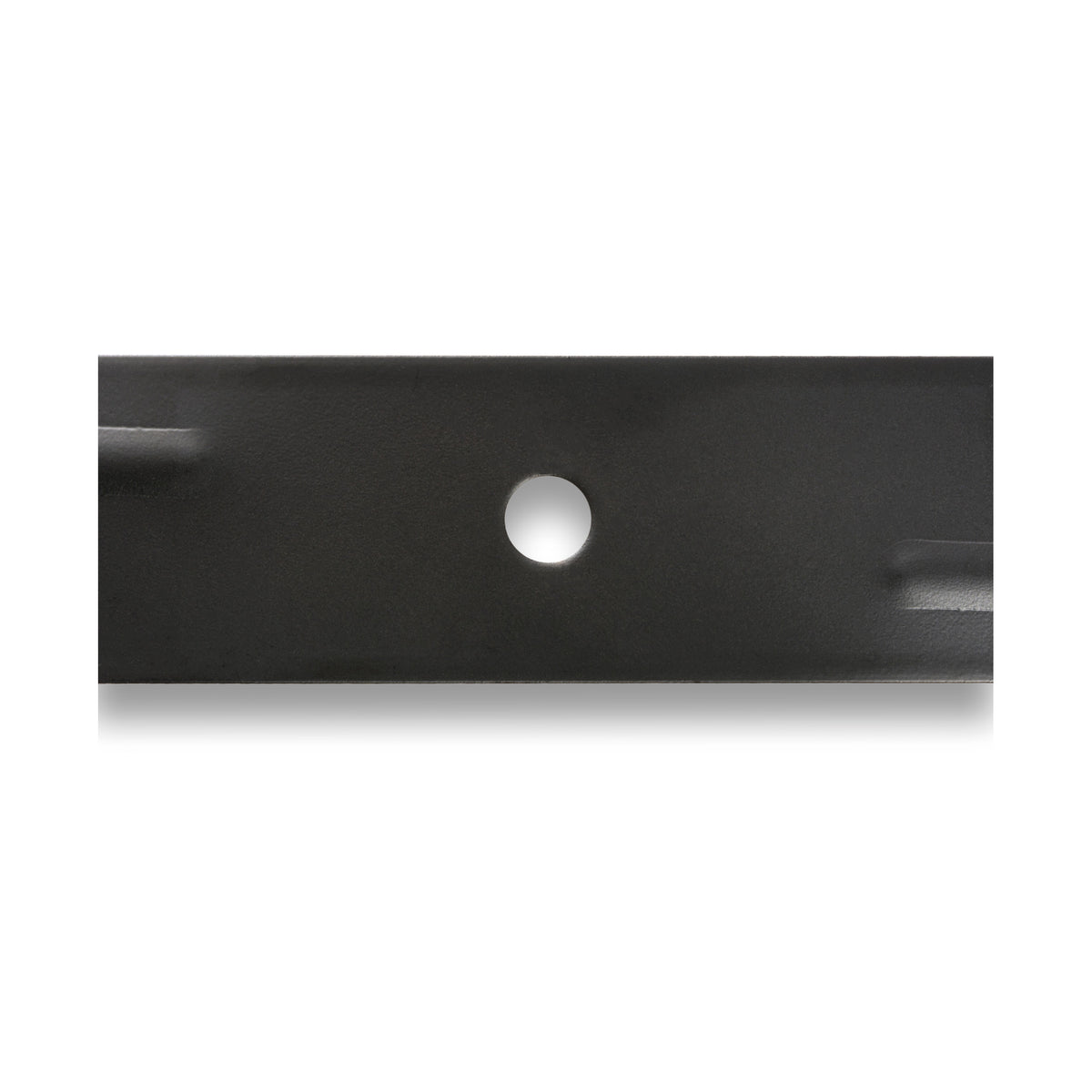TERRE 48-inch toothed-mulching mower blades 3-pack - center-hole product view