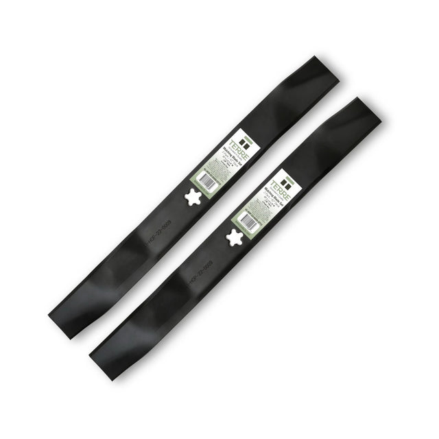 TERRE 42-inch mulching mower blades 2-pack - hero product view