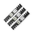 TERRE 46-inch mulching mower blades 3-pack - hero product view