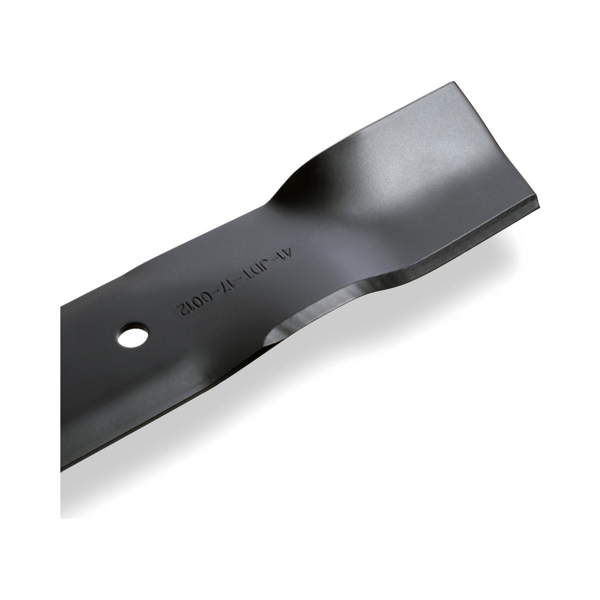 TERRE 48-inch high-lift mower blades 3-pack - blade tip and lift detail