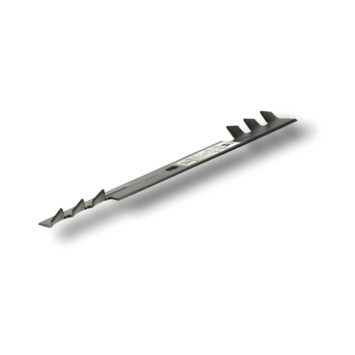 TERRE 48-inch commercial-mulching mower blades 3-pack - side profile