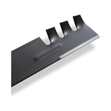 TERRE 48-inch commercial-mulching mower blades 3-pack - blade tip and lift detail