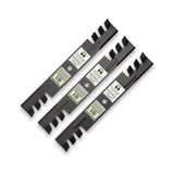 TERRE 52-inch mulching mower blades 3-pack - hero product view