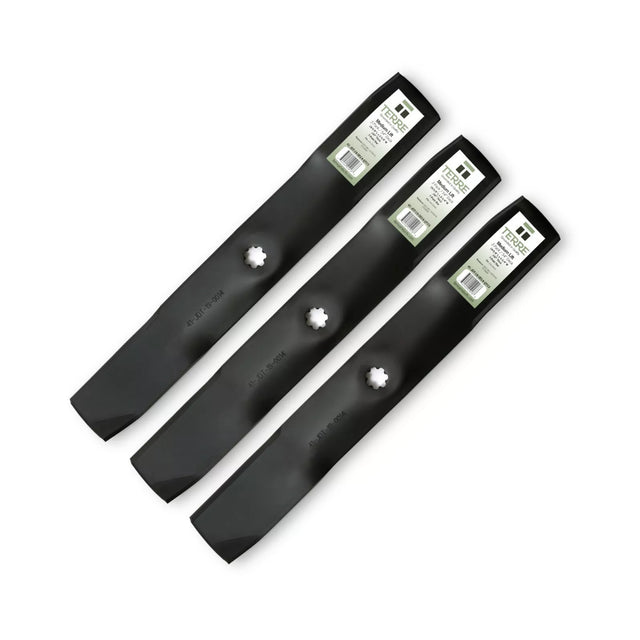 TERRE 54-inch medium-lift mower blades 3-pack - hero product view