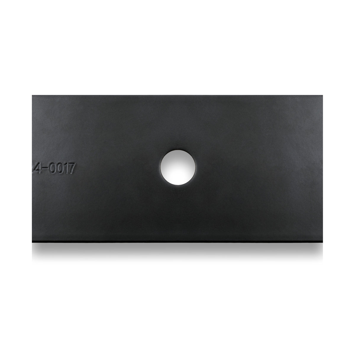 TERRE 38-inch high-lift mower blades 2-pack - center-hole product view