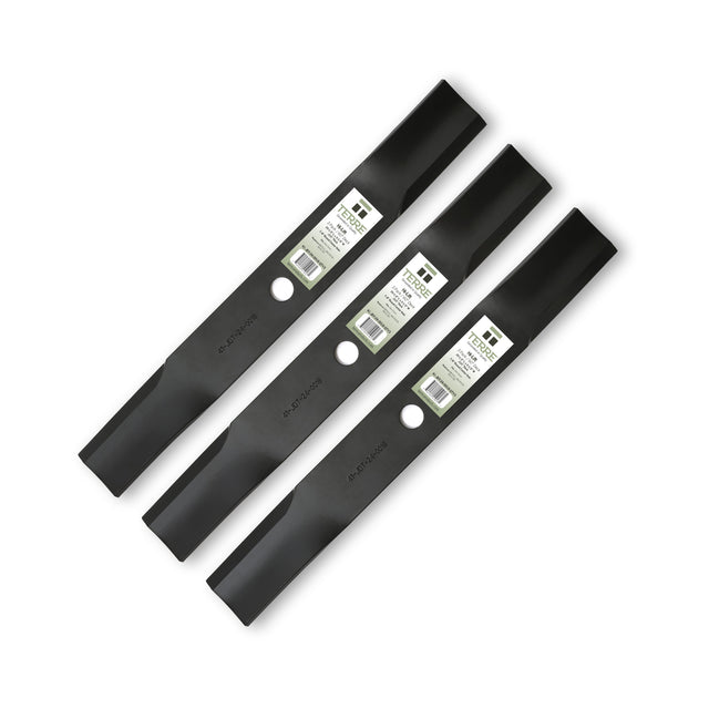 TERRE 60-inch high-lift mower blades 3-pack - hero product view