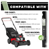 TERRE mower blade compatible with select MTD, Cub Cadet, and Troy-Bilt 21-inch mowers