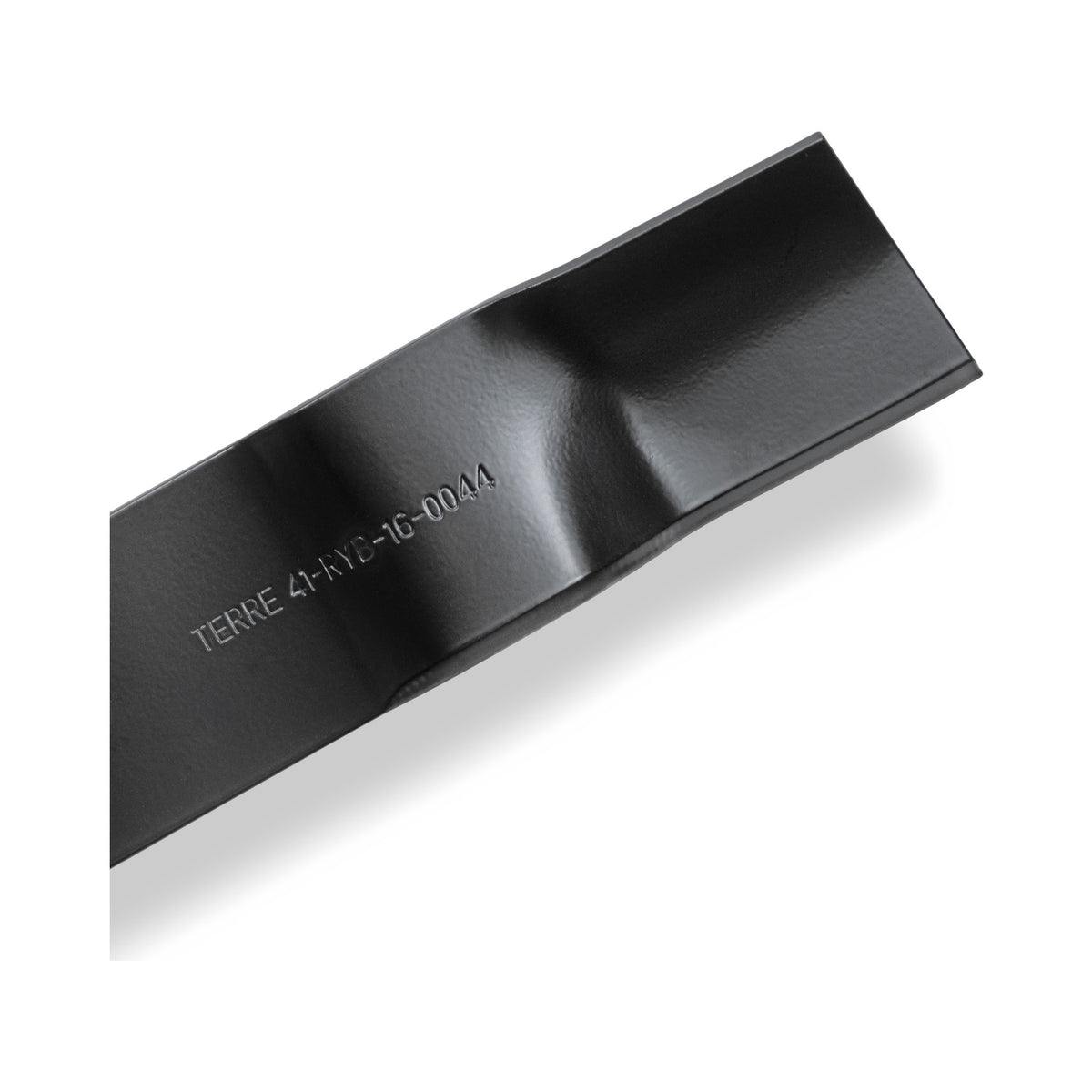 TERRE 16-inch mulching mower blade - full-length product view