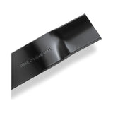 TERRE 16-inch mulching mower blade - full-length product view