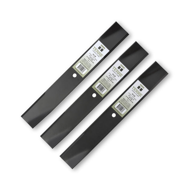 TERRE 52-inch low-lift mower blades 3-pack - hero product view