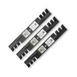 TERRE 52-inch toothed-mulching mower blades 3-pack - hero product view