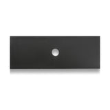 TERRE 52-inch toothed-mulching mower blades 3-pack - center-hole product view