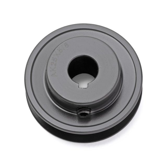 Terre 6125058 V-groove drive pulley, angled top view