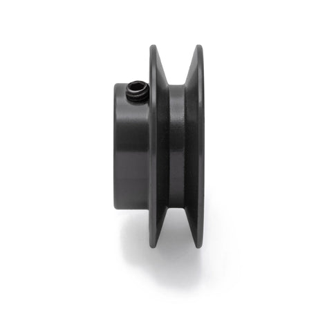 Terre 6125058 V-groove drive pulley, side profile showing belt groove