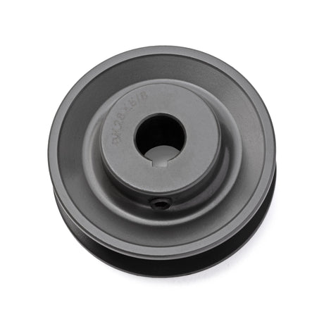 Terre 6230058 V-groove drive pulley, angled top view