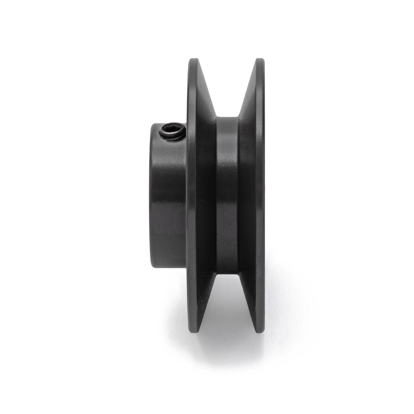 Terre 6230058 V-groove drive pulley, side profile showing belt groove