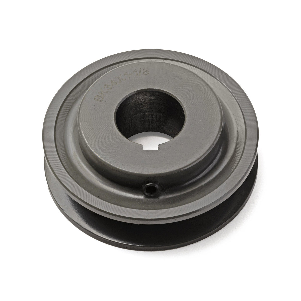 Terre 6235018 V-groove drive pulley, angled top view