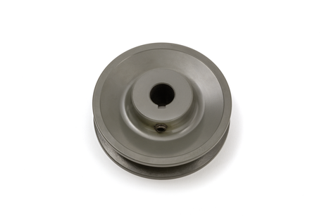 TERRE 6235058 V Groove Drive Pulley, Top View, 3.5 Inch Outside Diameter, 5/8 Inch Bore, Cast Iron