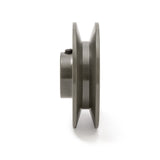 Terre 6235058 V-groove drive pulley, side profile showing belt groove