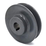 V-Groove Drive Pulley, 4'' Outside Diameter, 3/4'' Bore, 4L/A | 5L/B, Cast Iron, General-Purpose Pulley for Power Transmission Applications
